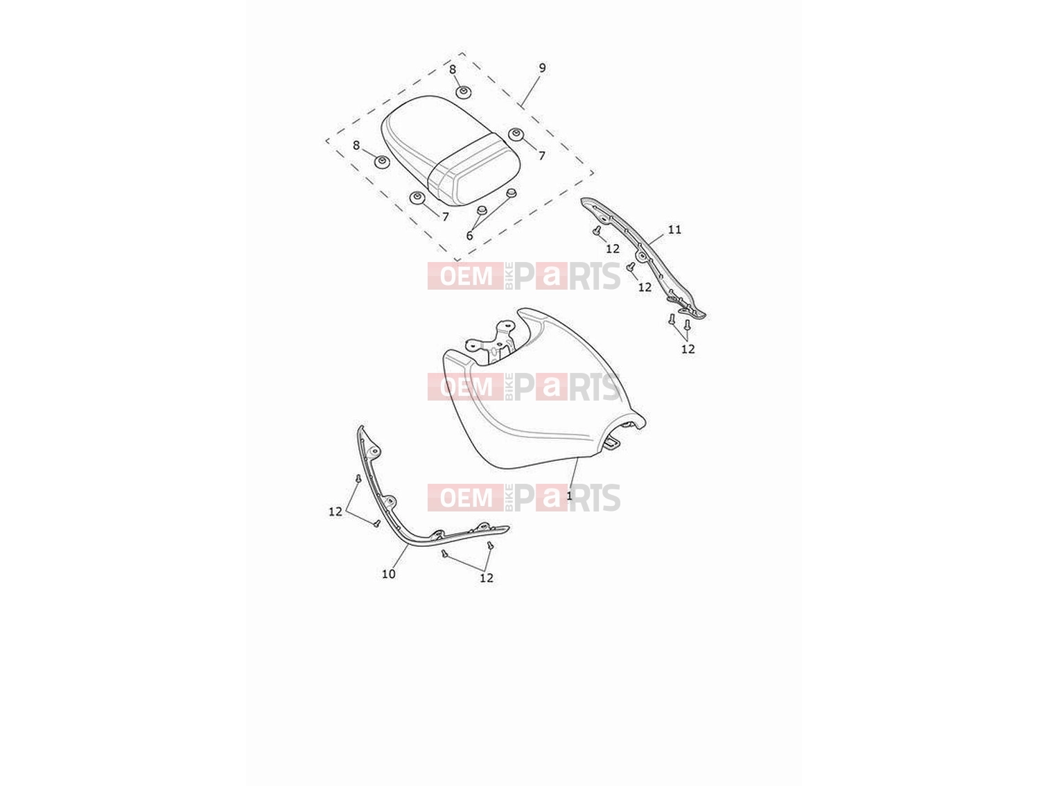 Triumph 2023 Rocket 3 R Seats