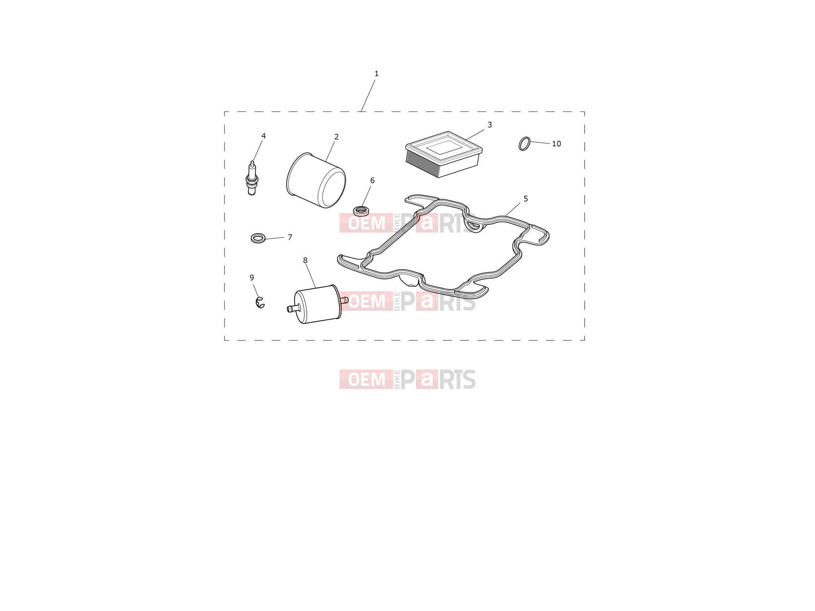 Triumph 2024 Scrambler 900 Engine Service Kit