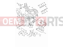 Triumph 2023 Rocket 3 GT Exhaust system