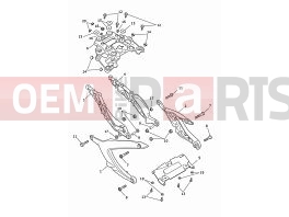 Triumph 2024 Rocket 3 GT Rear subframe