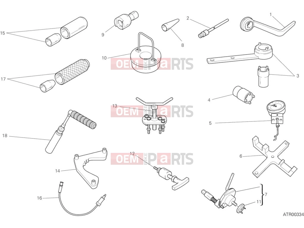DUCATI 2015 Multistrada 1200 S Touring WORKSHOP SERVICE TOOLS 2
