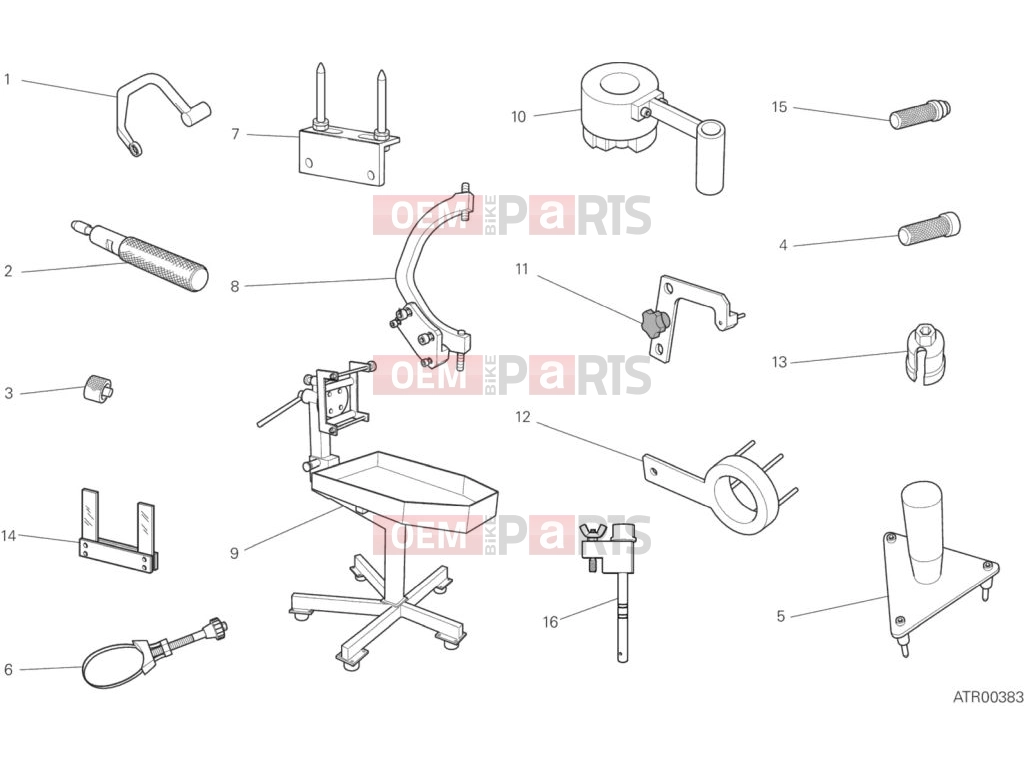 DUCATI 2015 Multistrada 1200 S Touring WORKSHOP SERVICE TOOLS 1
