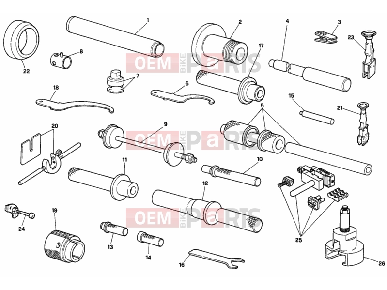 DUCATI 1997 Superbike 916 WORKSHOP SERVICE TOOLS, FRAME » FRAME