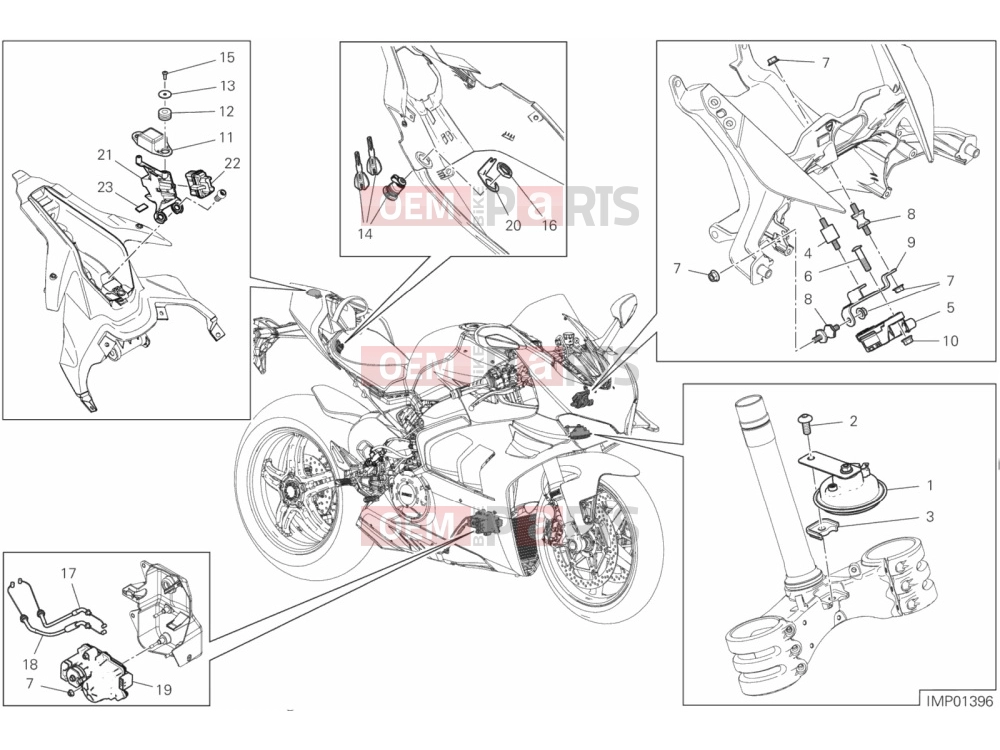 DUCATI 2021 Panigale V4 SP Electrical Devices