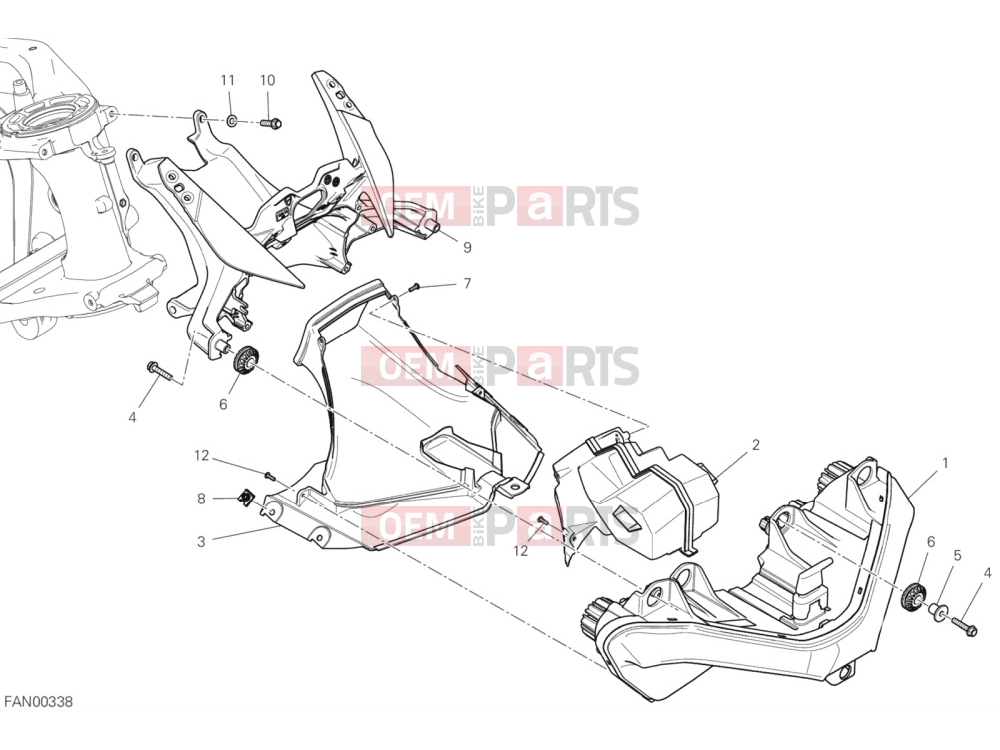 DUCATI 2021 Panigale V4 SP Headlight
