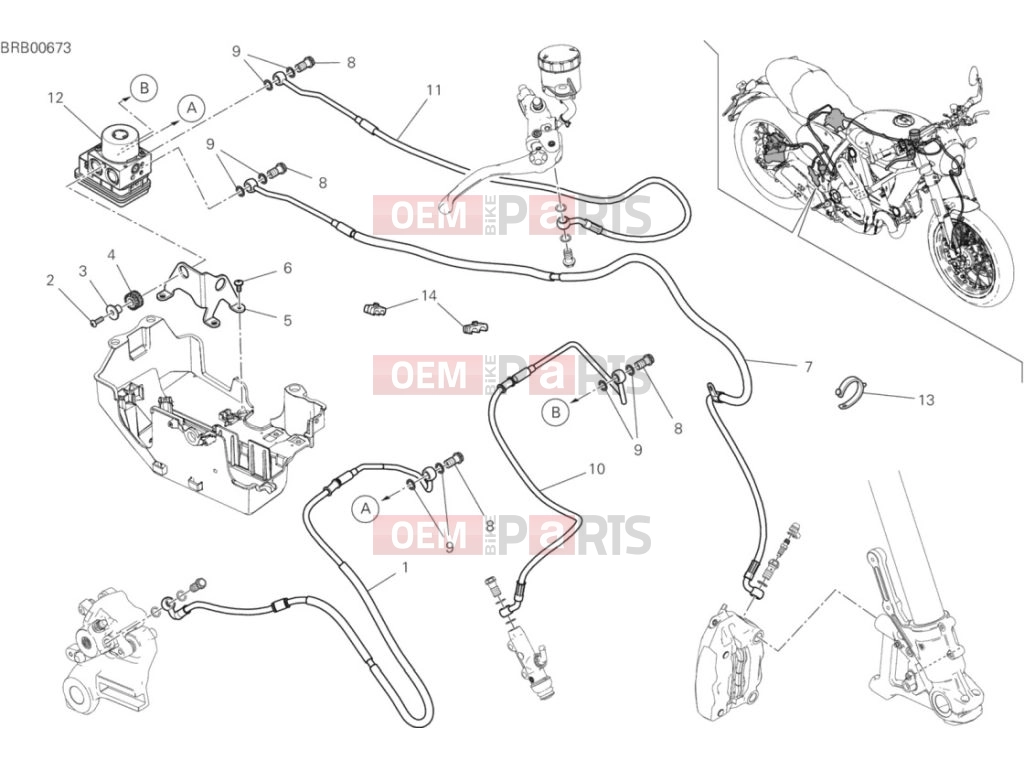 DUCATI 2020 Scrambler Cafe Racer ABS System