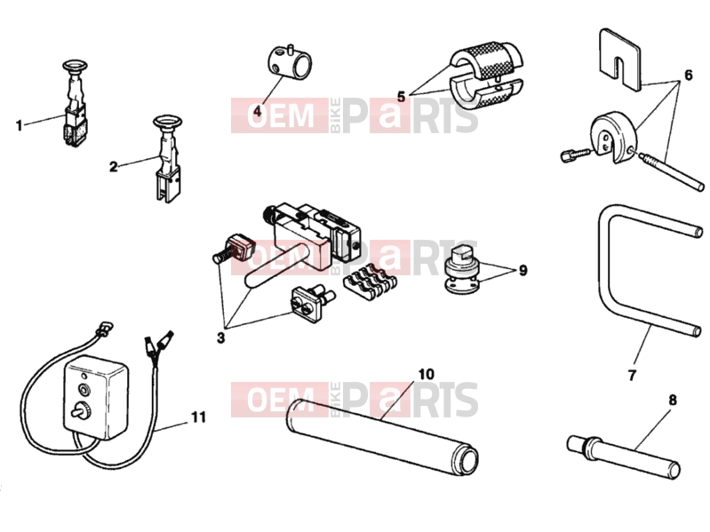 DUCATI 1997 Sporttouring ST2 WORKSHOP SERVICE TOOLS, FRAME » FRAME