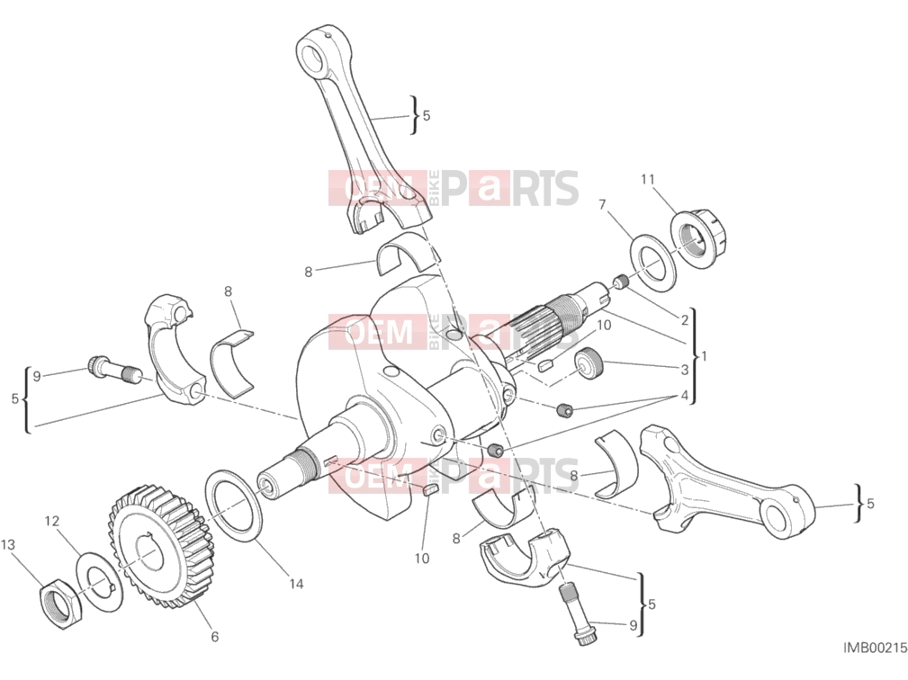DUCATI 2016 Scrambler Classic CONNECTING RODS