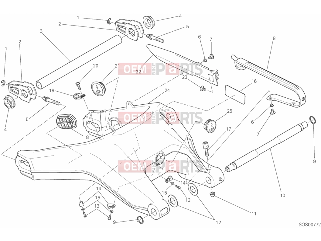 DUCATI 2016 Scrambler Classic SWINGARM