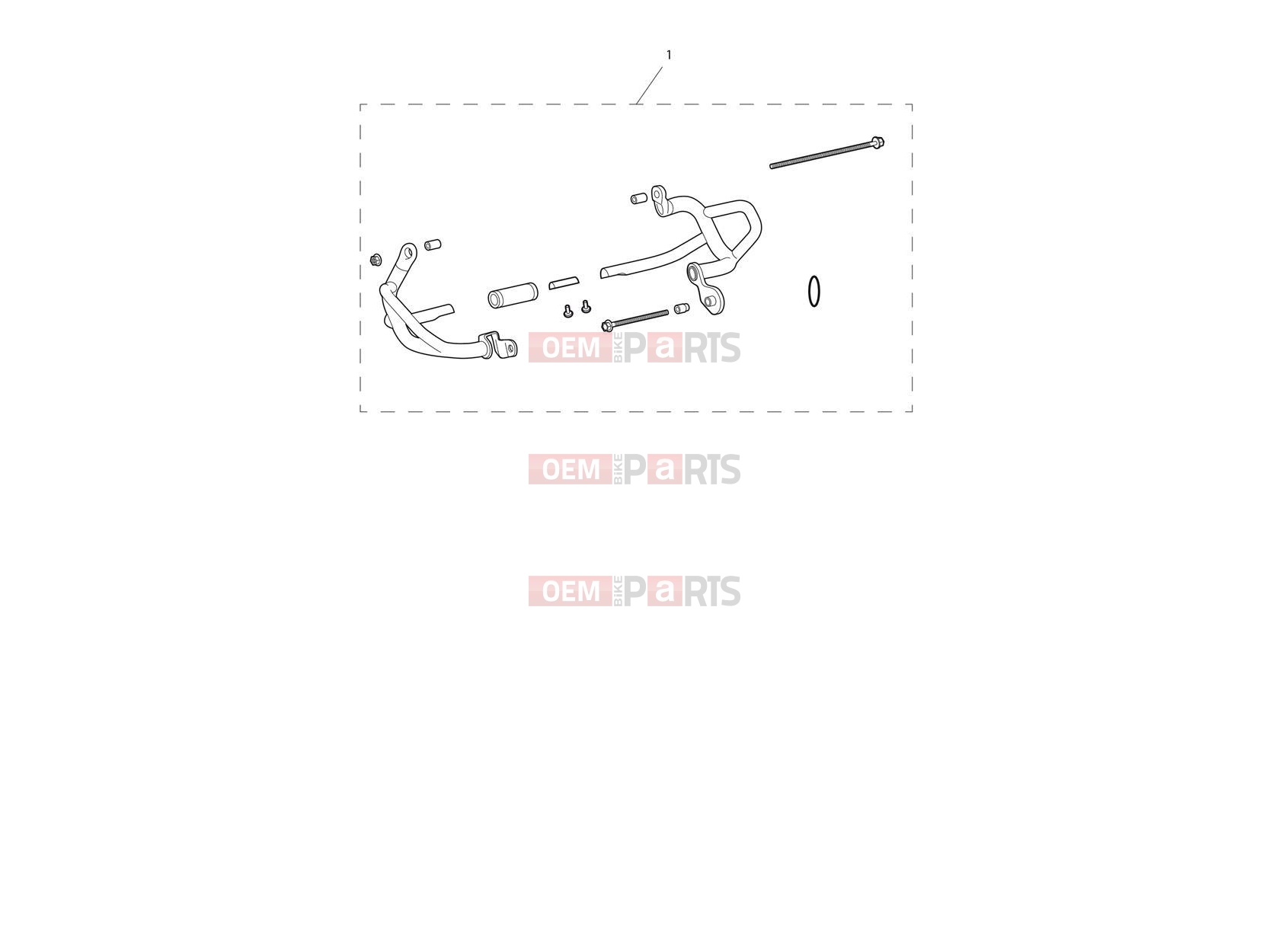 Triumph 2024 Scrambler 400 X Lower Engine Bars