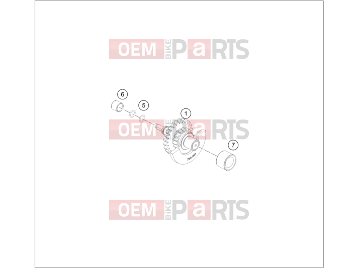 KTM  BALANCER SHAFT|Engine|30