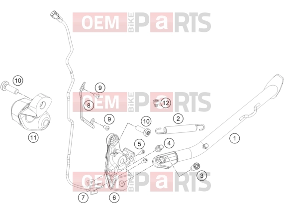 KTM  SIDE / CENTER STAND|Frame|03
