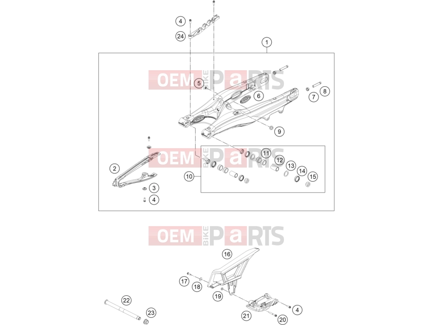 KTM  SWING ARM|Frame|04