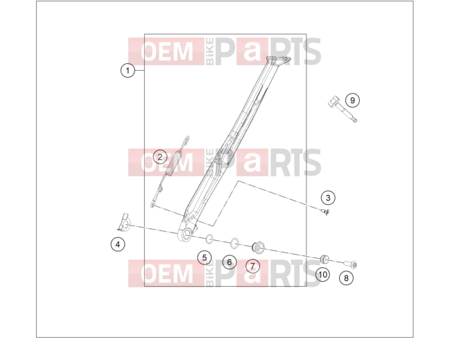 KTM  SIDE / CENTER STAND|Frame|03