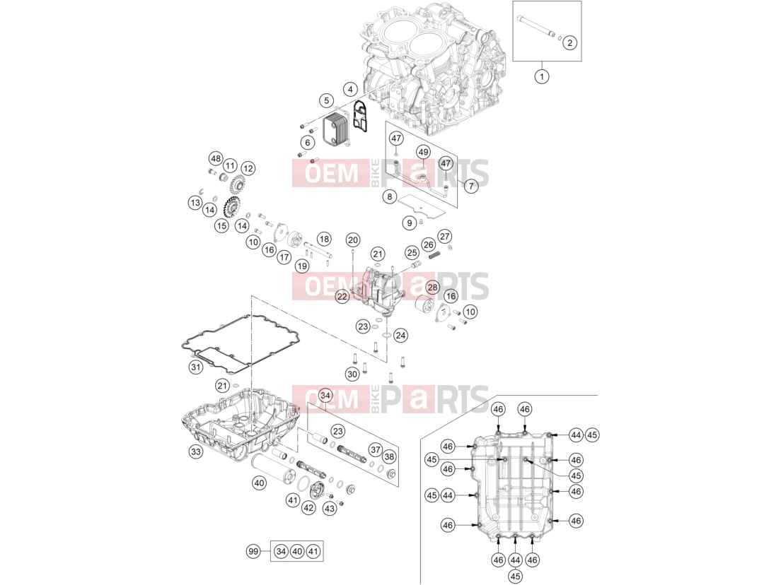 KTM  LUBRICATING SYSTEM|Engine|38