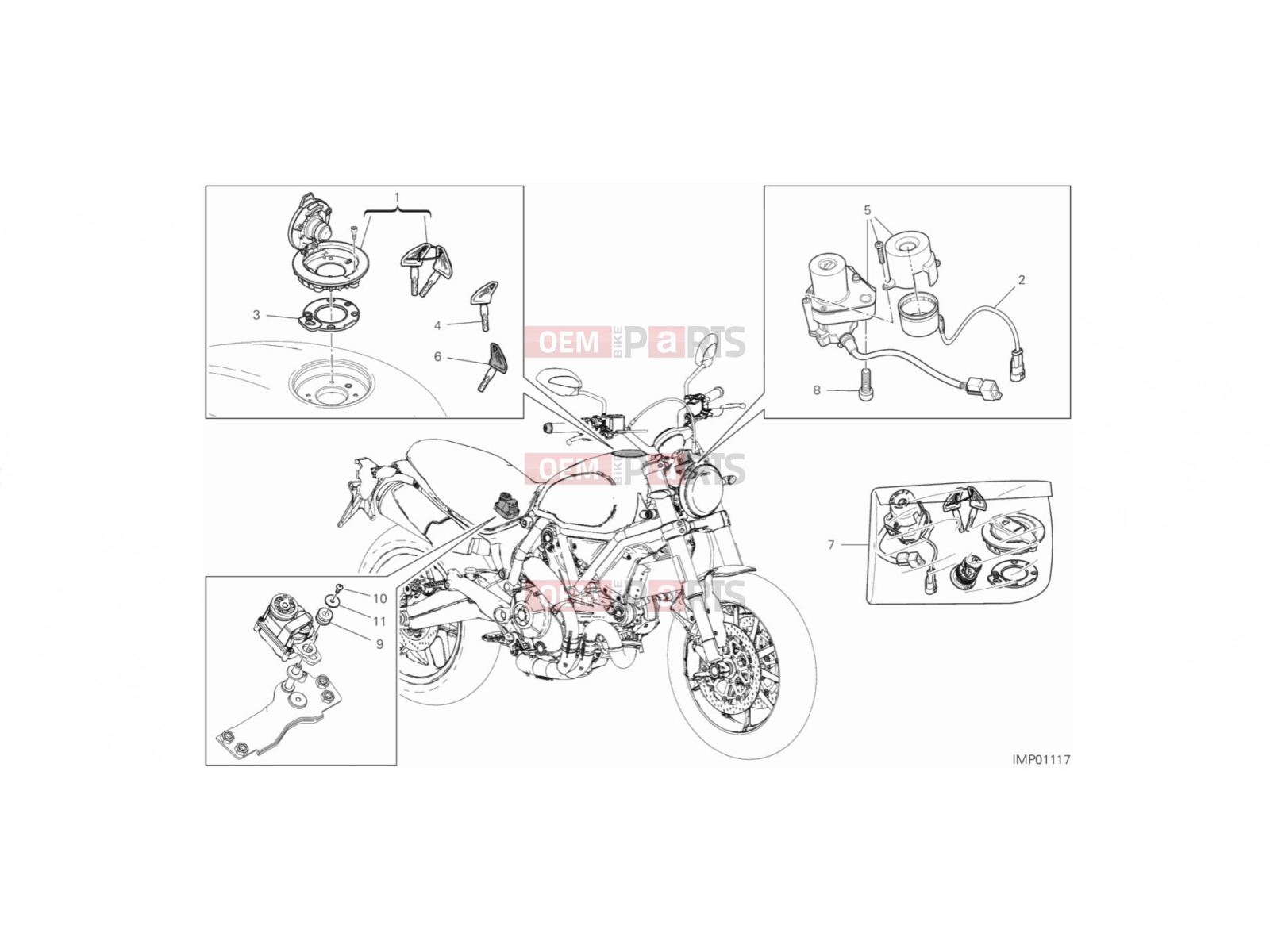 DUCATI 2018 Scrambler 1100 Special ELECTRICAL DEVICES 2