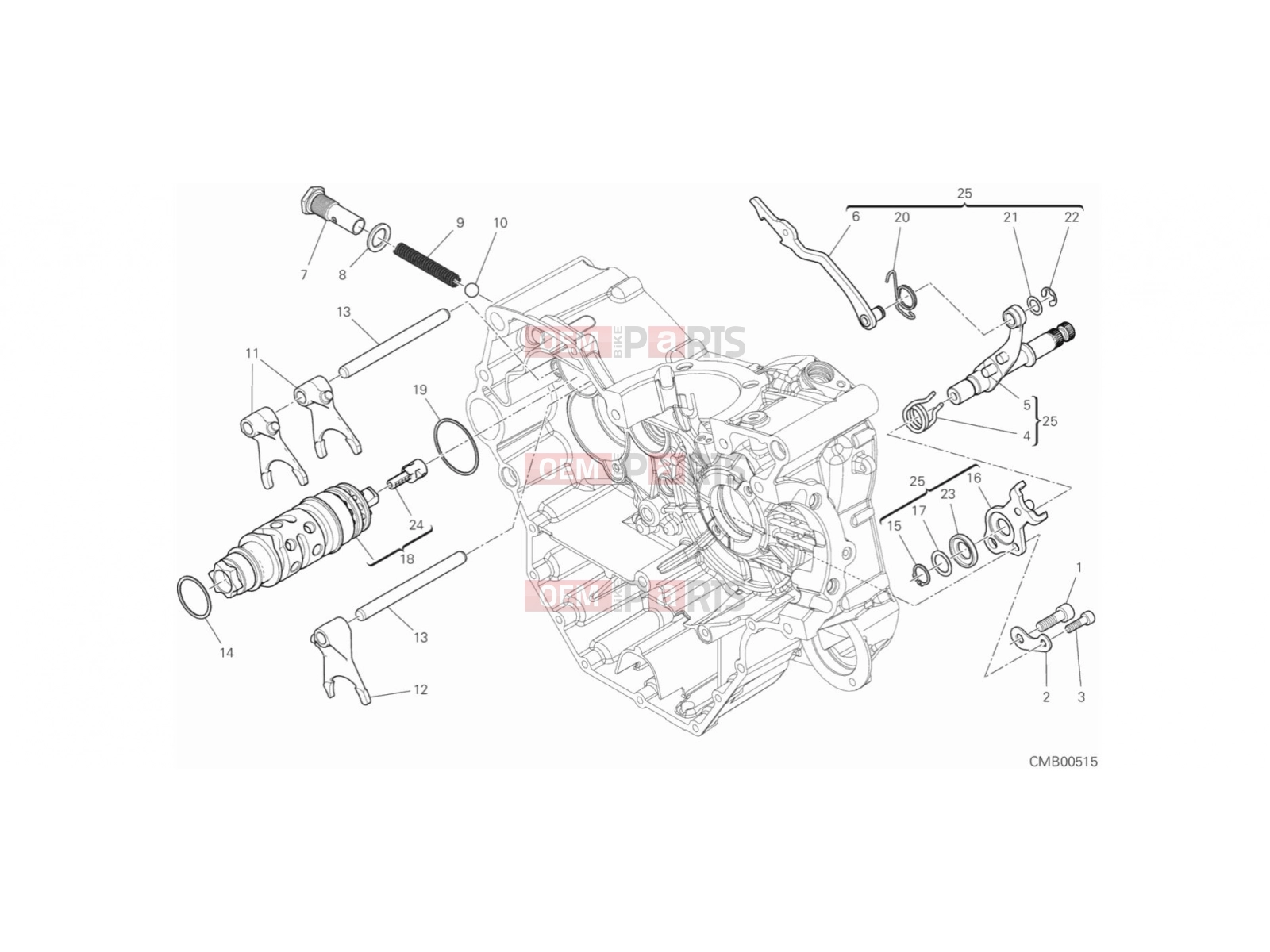 DUCATI 2018 Scrambler 1100 Special SHIFT CAM - FORK