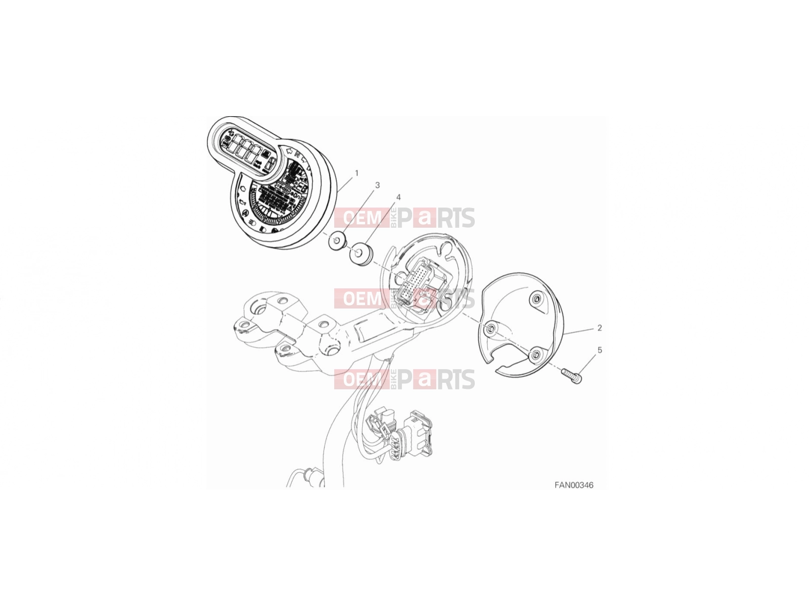 DUCATI 2018 Scrambler 1100 Special INSTRUMENT PANEL