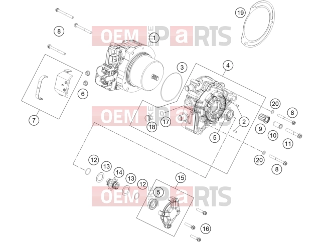GASGAS  ENGINE CASE|Frame|30