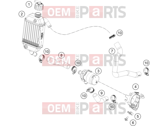 GASGAS  COOLING SYSTEM|Frame|35