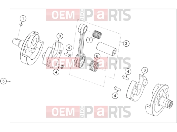 GASGAS  CRANKSHAFT, PISTON|Engine|30