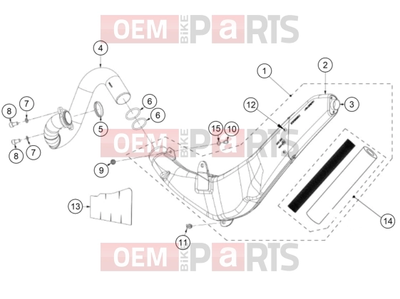 GASGAS  EXHAUST SYSTEM
