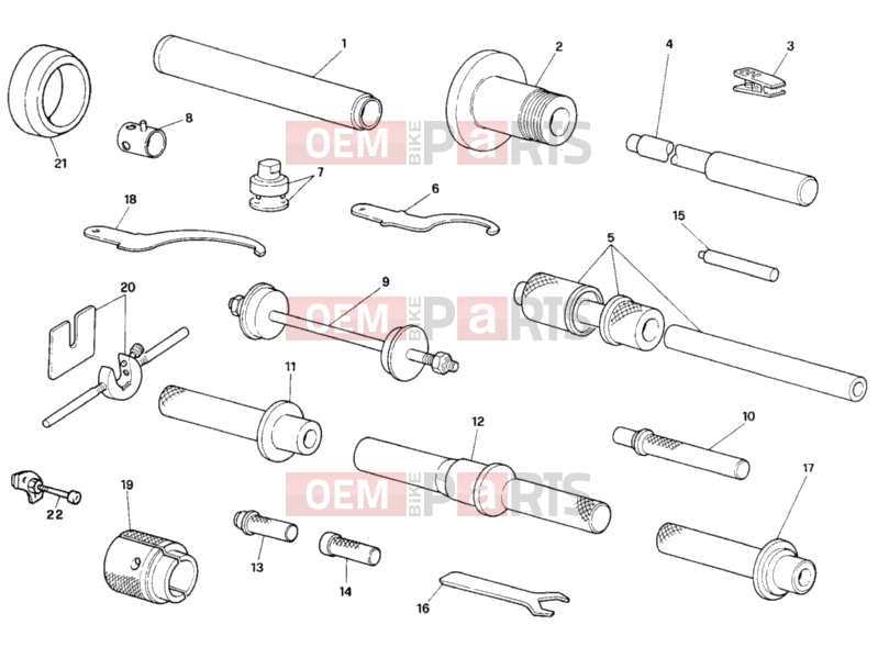 DUCATI 1996 Superbike 916 SP WORKSHOP SERVICE TOOLS, FRAME » FRAME