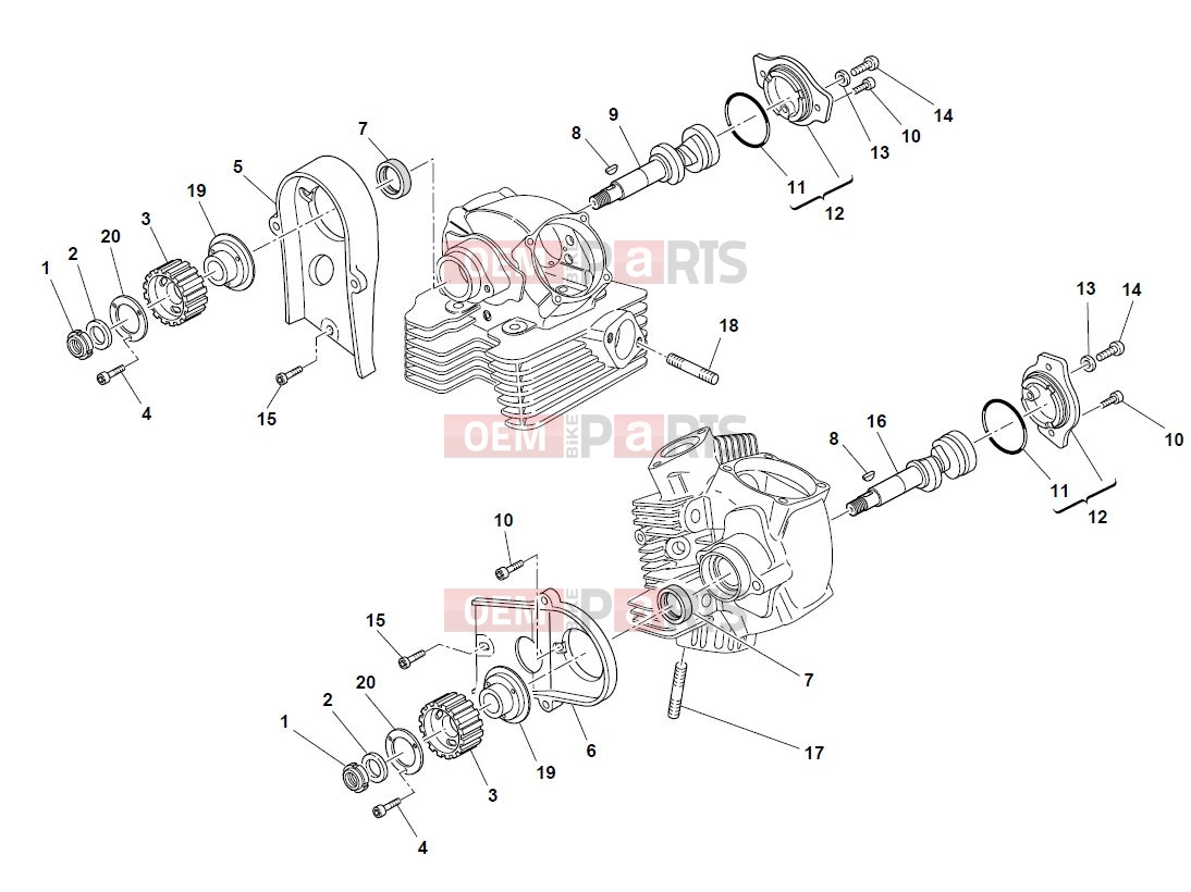 DUCATI 2003 Monster 1000 S HEAD: TIMING