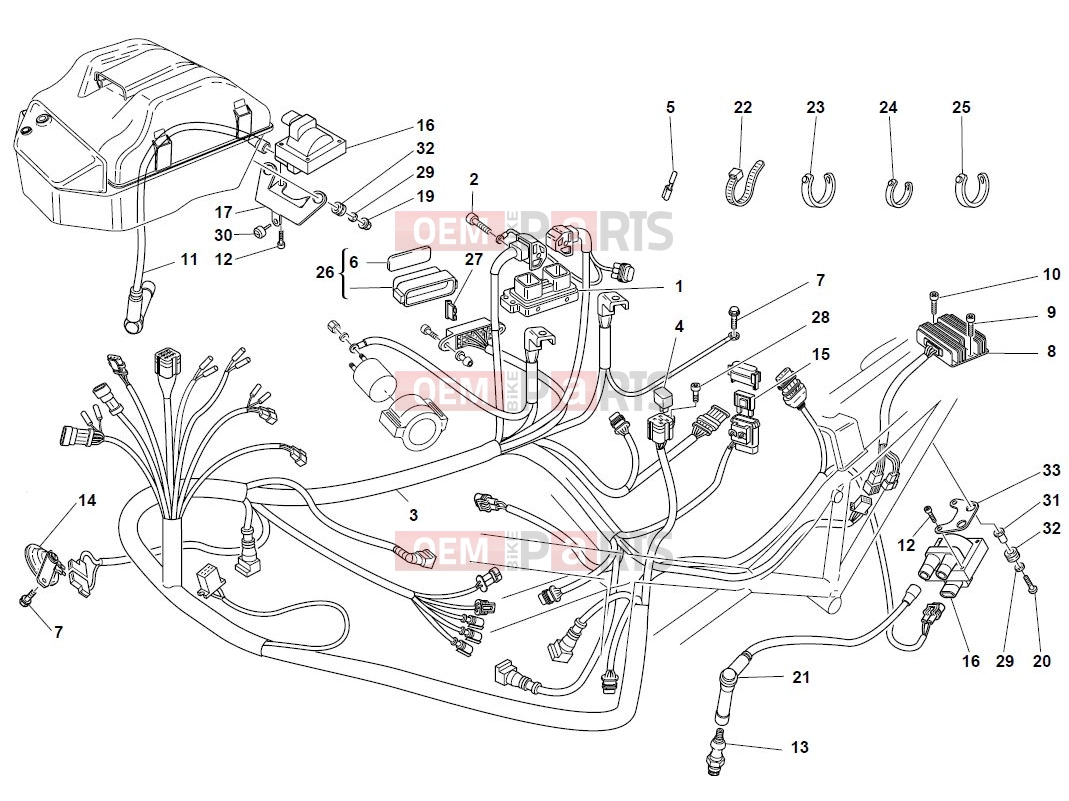 DUCATI 2003 Monster 1000 S ELECTRIC SYSTEM