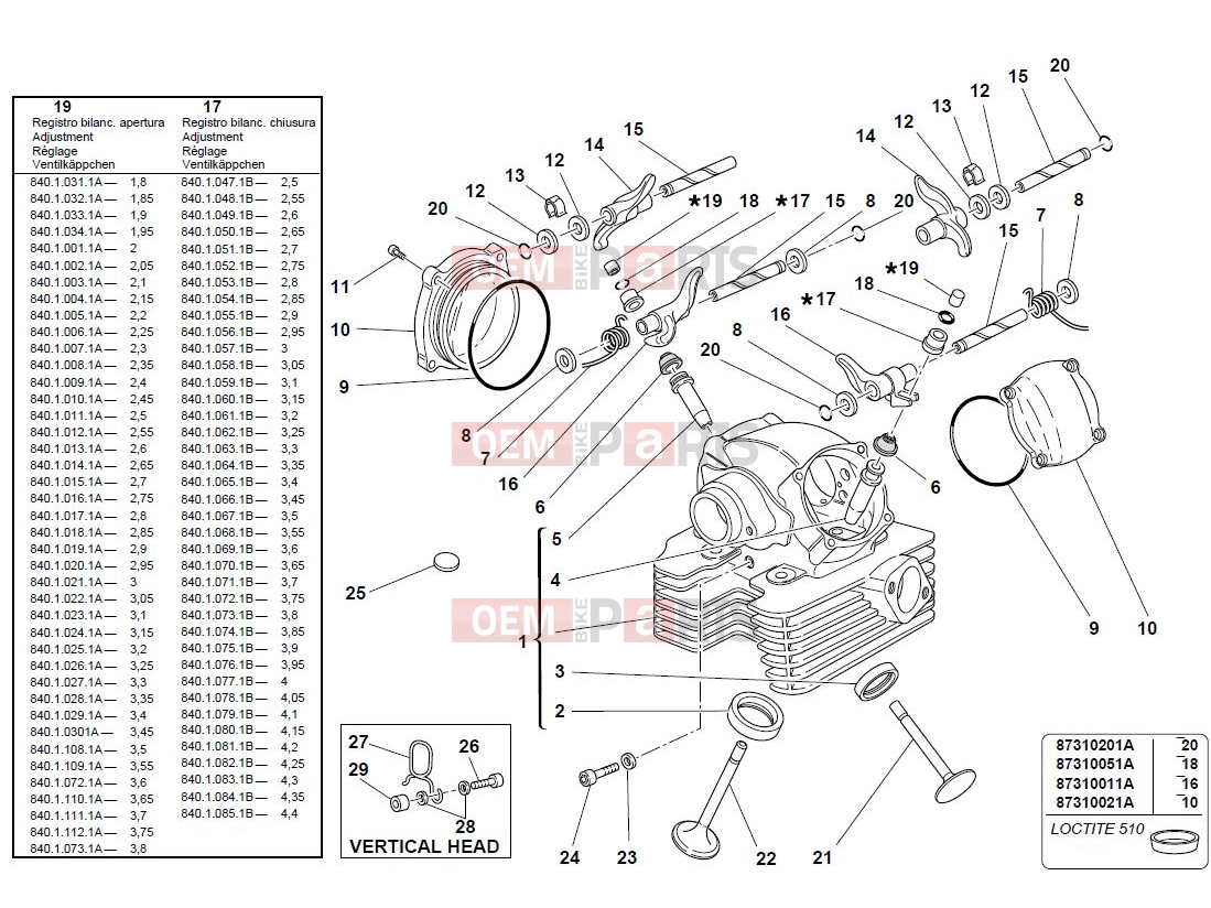DUCATI 2003 Monster 1000 S VERTICAL HEAD