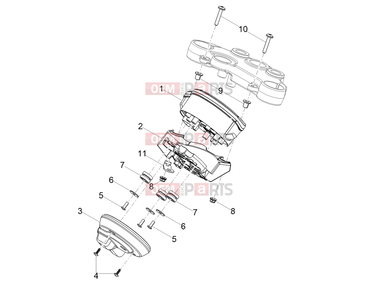 MOTOGUZZI V7 Stone E5+ (EU) Lights - Instruments » Instruments