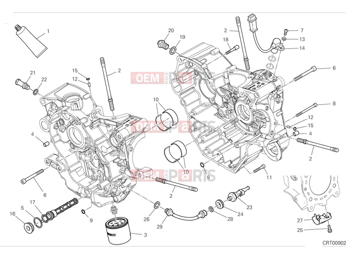 DUCATI 2023 Monster SP Crankcase (2)