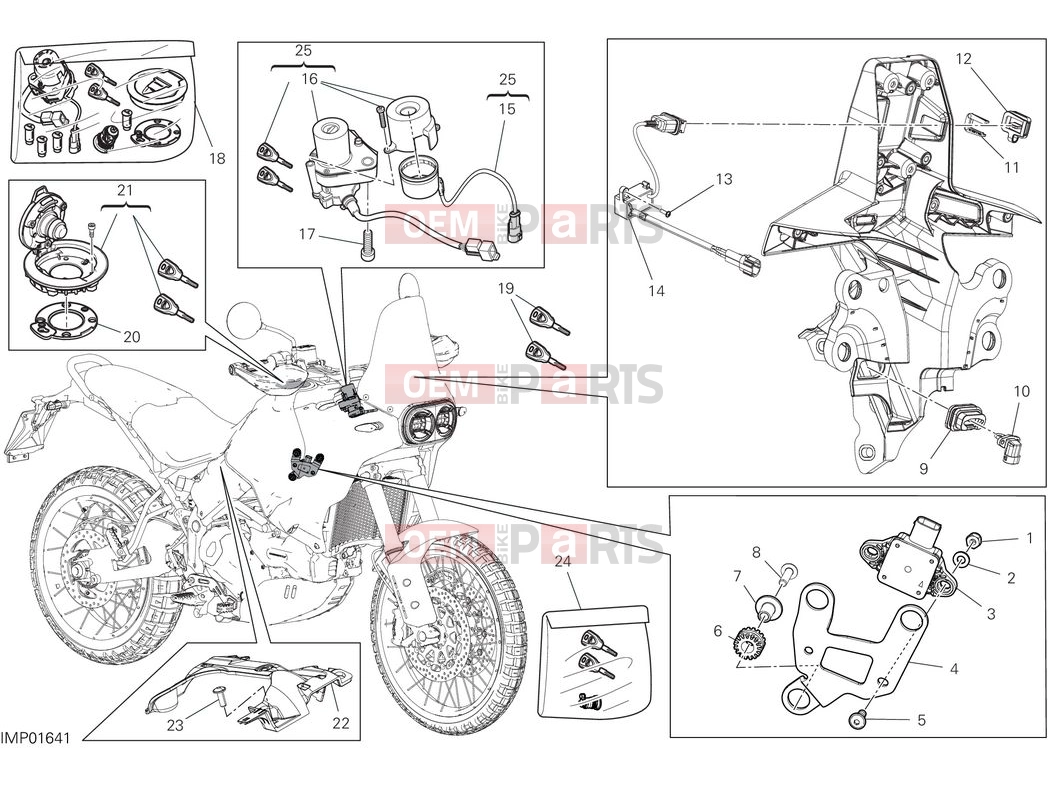 DUCATI 2025 Desert X Electrical devices (2)