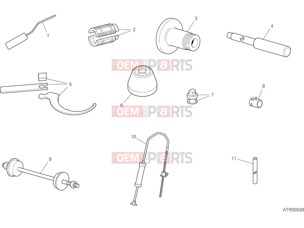 DUCATI 2025 Diavel for Bentley Workshop service tools - frame