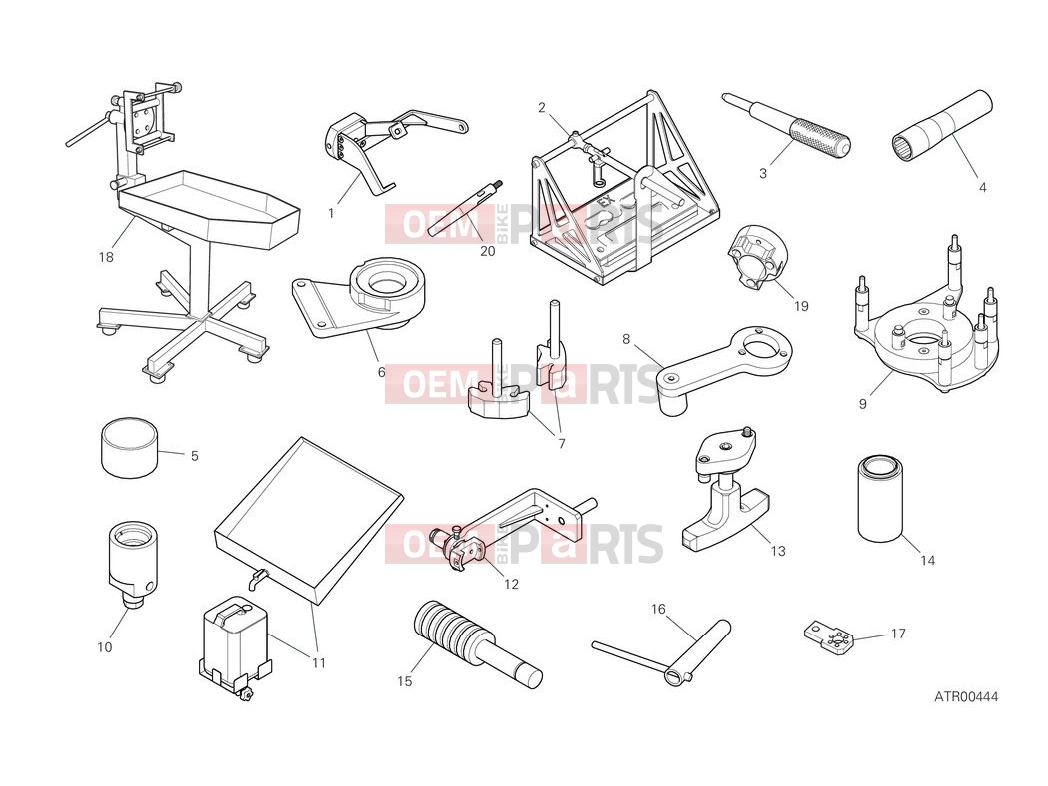 DUCATI 2025 Diavel for Bentley Workshop service tools - engine (2)