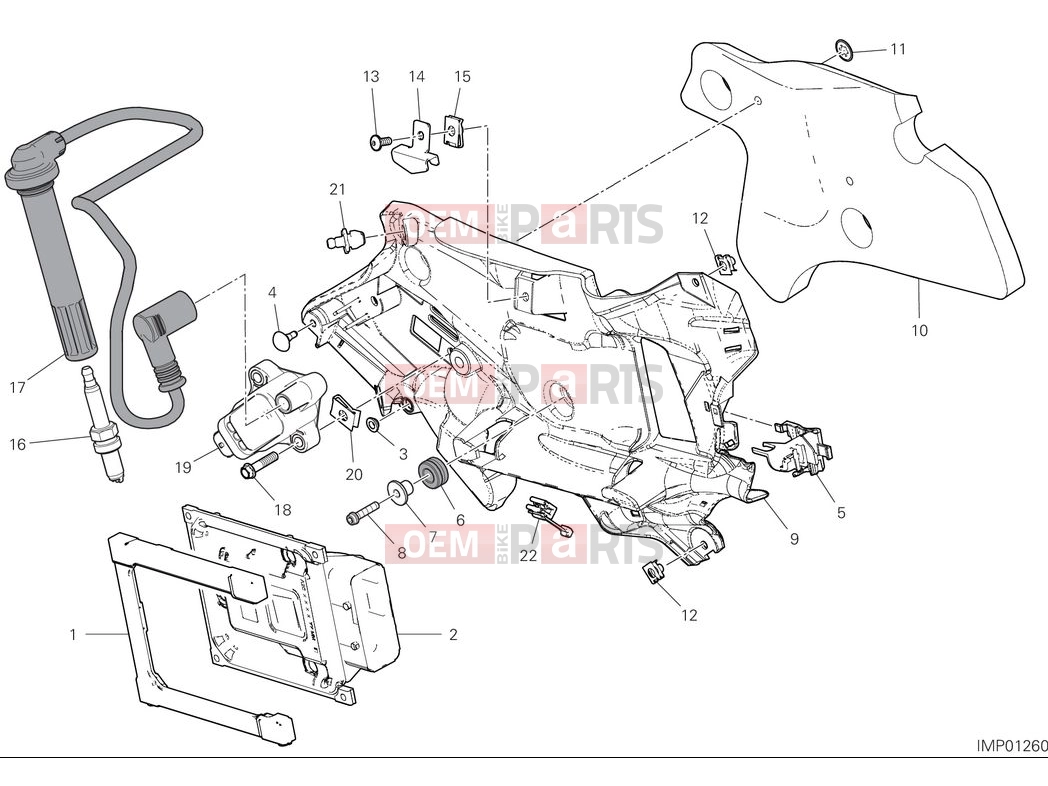 DUCATI 2025 Panigale V2 Superquadro Final Edition Right side electrical system