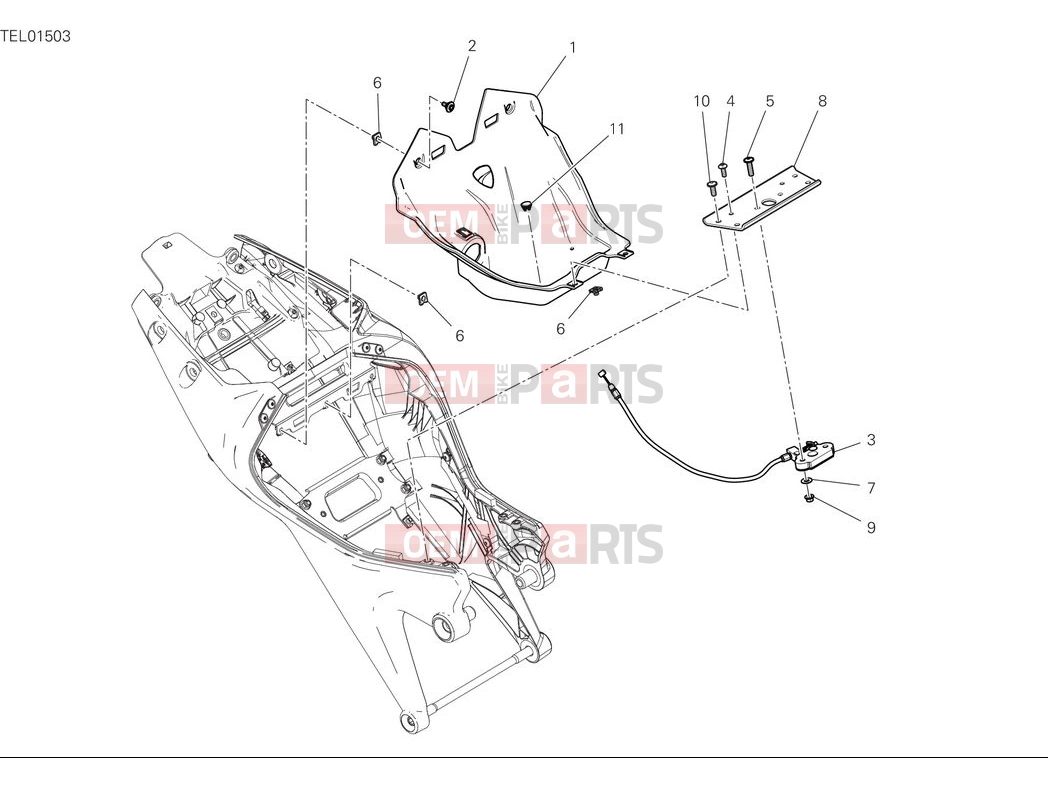 DUCATI 2025 Monster Locker