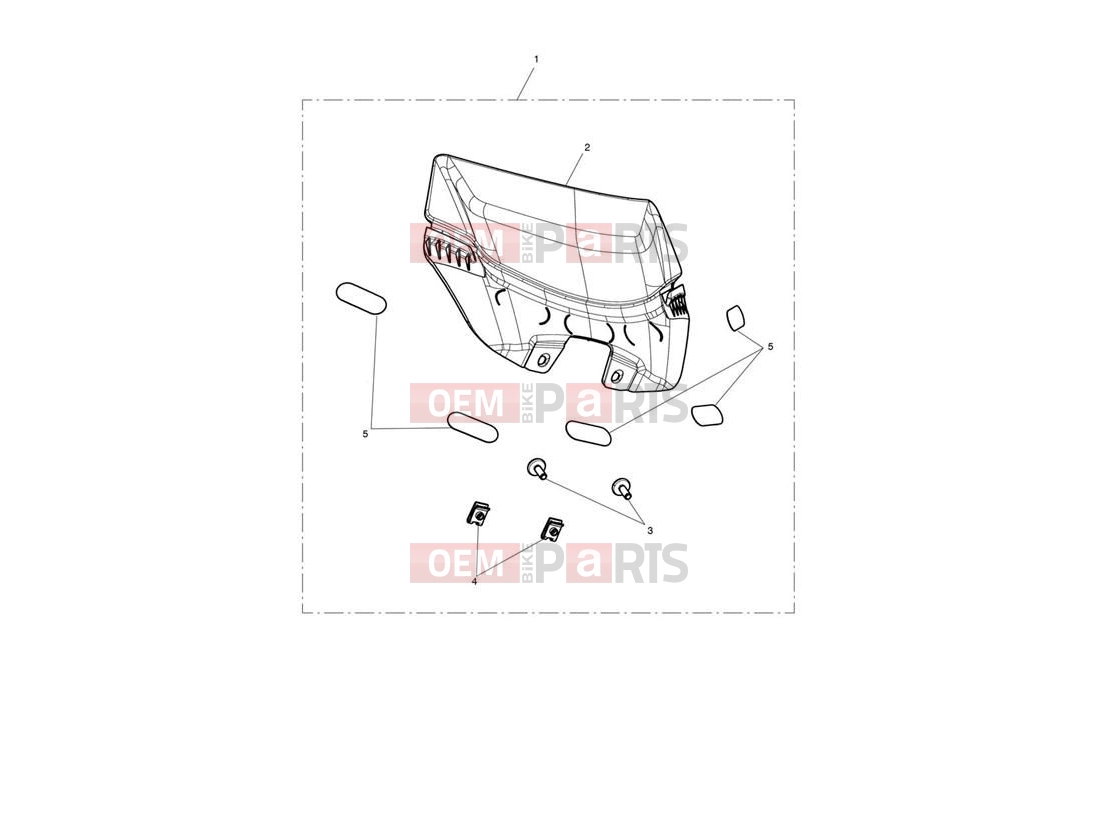 Triumph 2020 Speed Triple RS Flyscreen Visor Kit