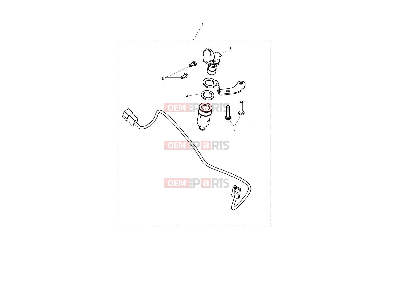 Triumph 2024 Thruxton RS Aux Power Socket Kit, Cockpit