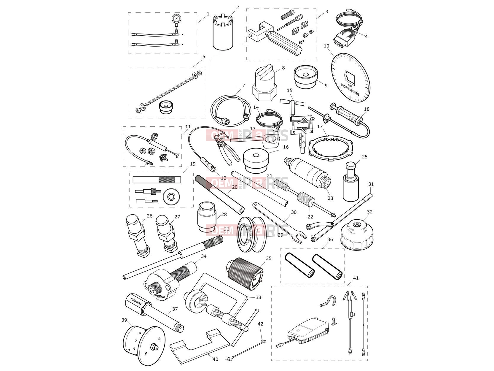Triumph 2024 Speed Triple 1200 RS Service Tools