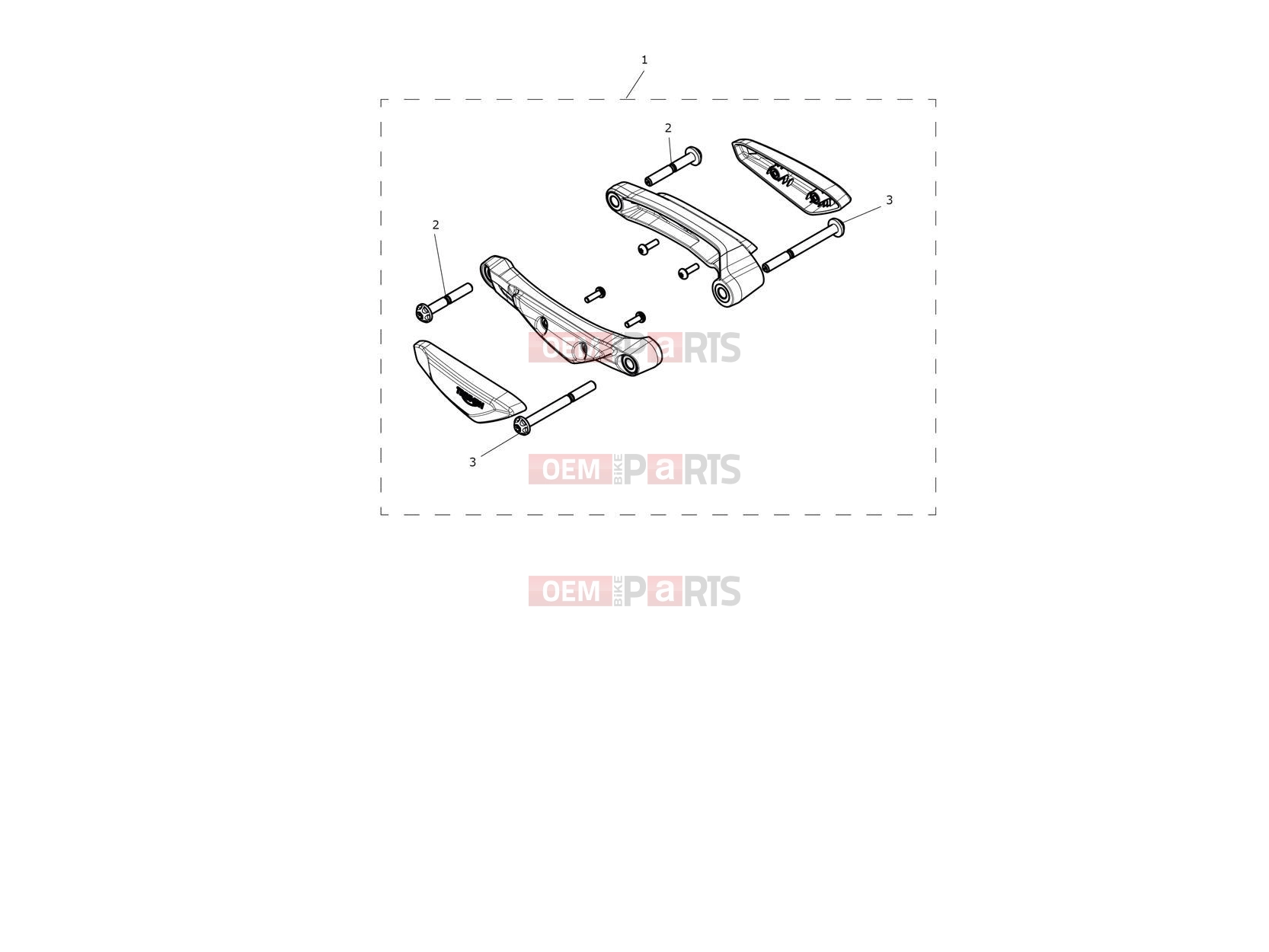 Triumph 2024 Speed Triple 1200 RS Frame Protector Kit