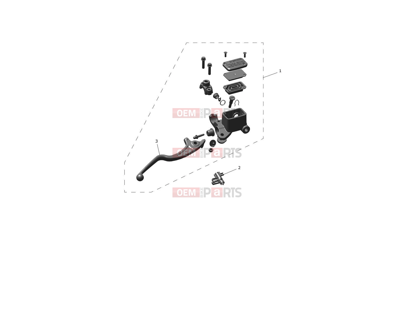 Triumph 2024 Speed 400 Front Master Cylinder