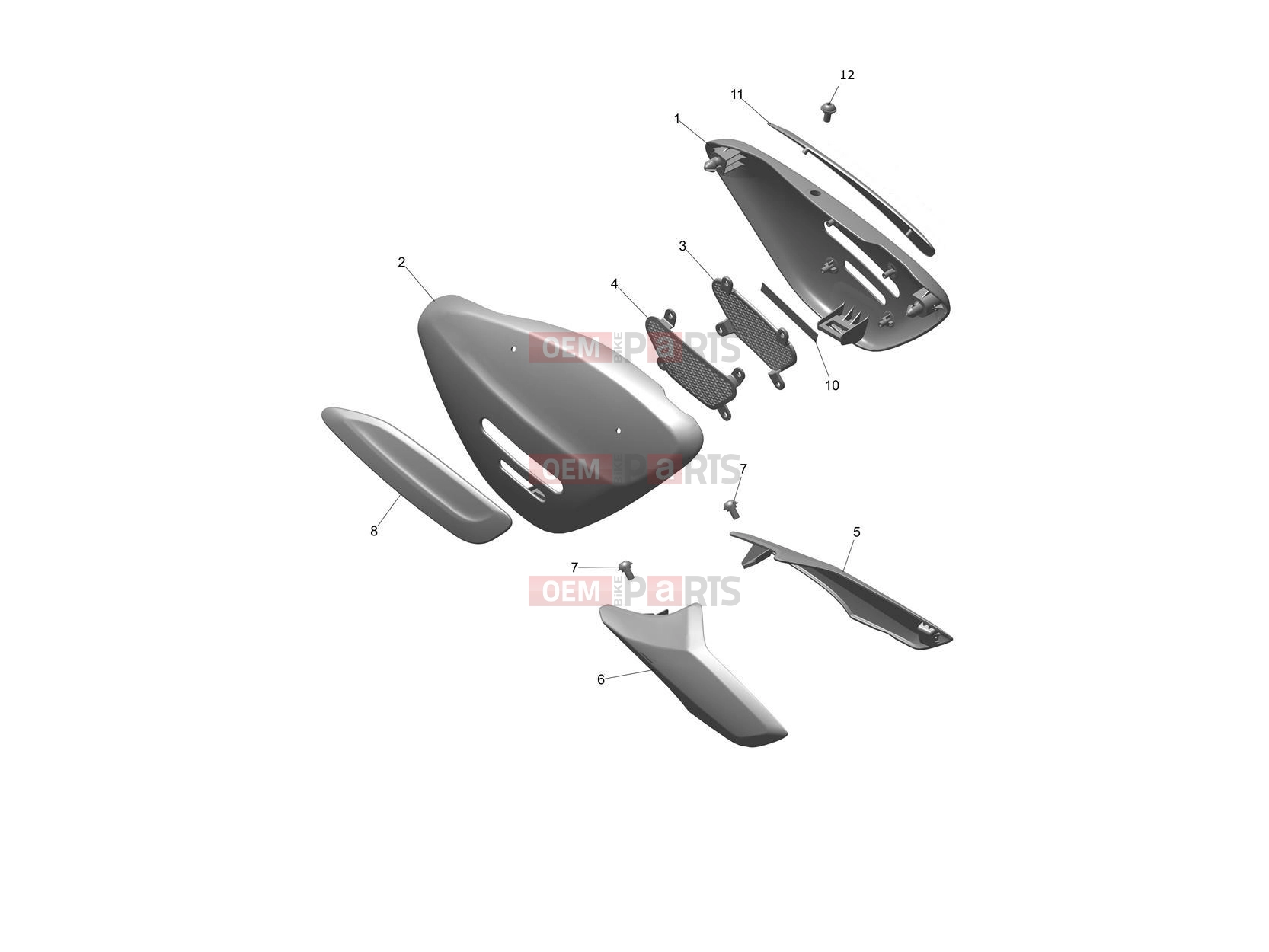 Triumph 2024 Speed 400 Side Panels