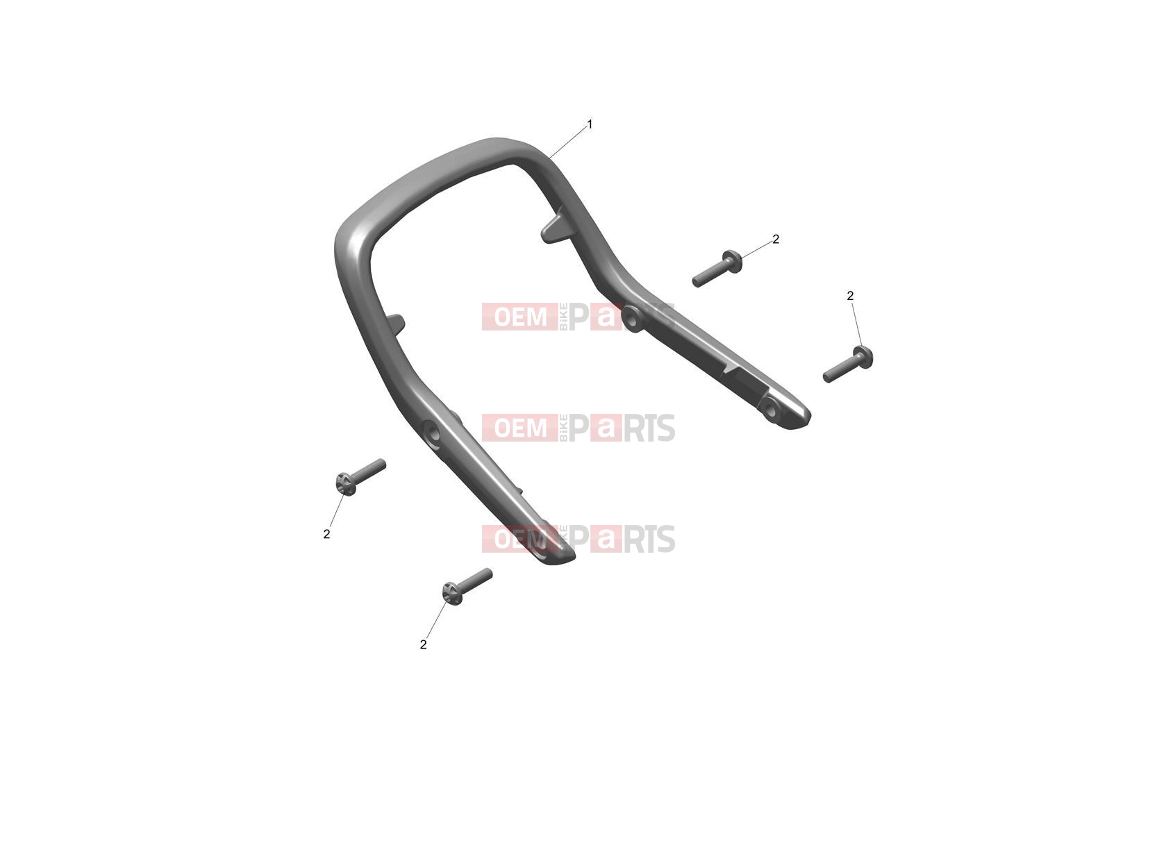 Triumph 2024 Speed 400 Grab Handle