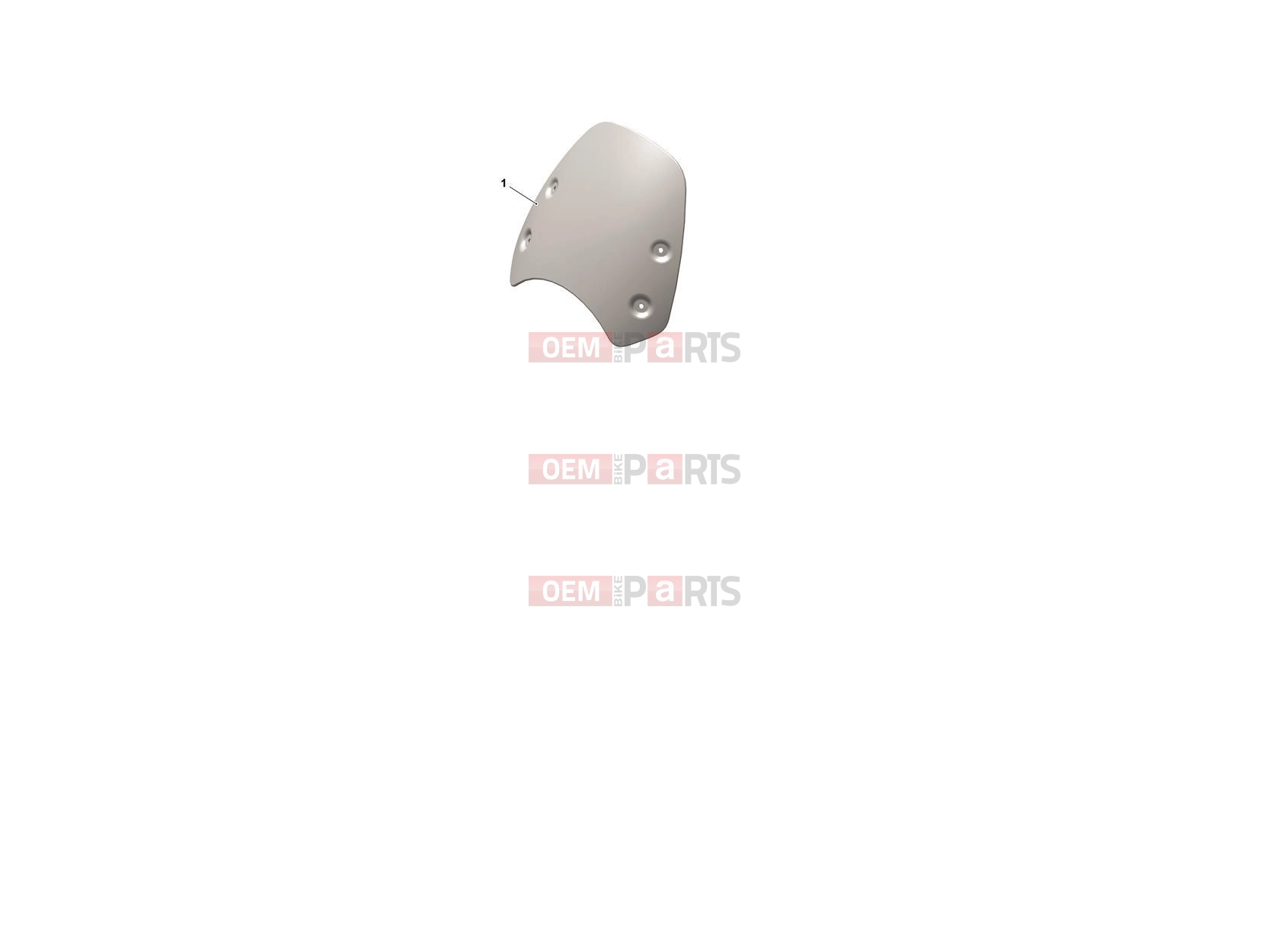 Triumph 2024 Speed 400 Screen, Coated
