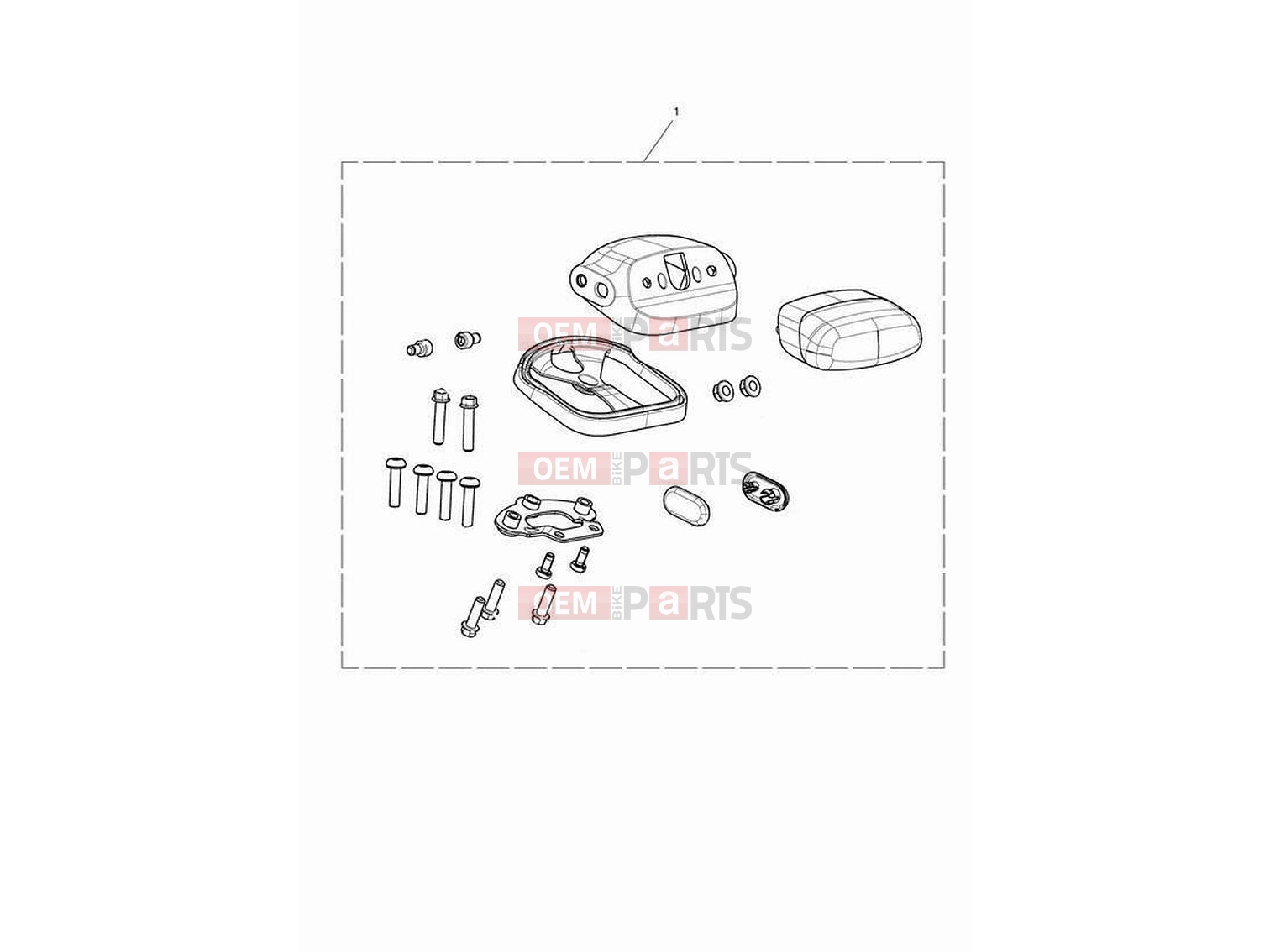 Triumph 2023 Scrambler 1200 XC Indicator relocation kit