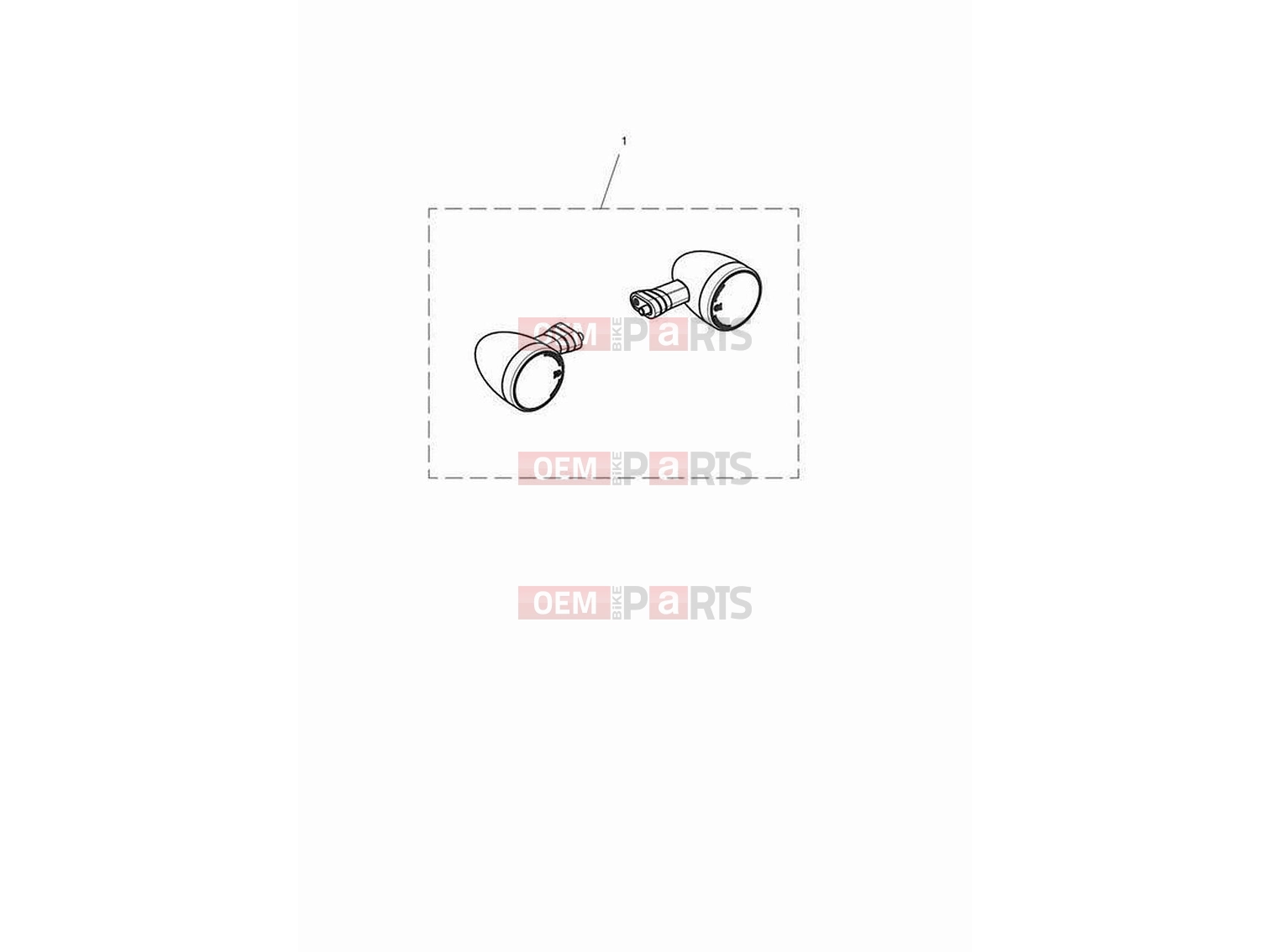 Triumph 2023 Scrambler 1200 XC Multifunction lamp kit, type 2