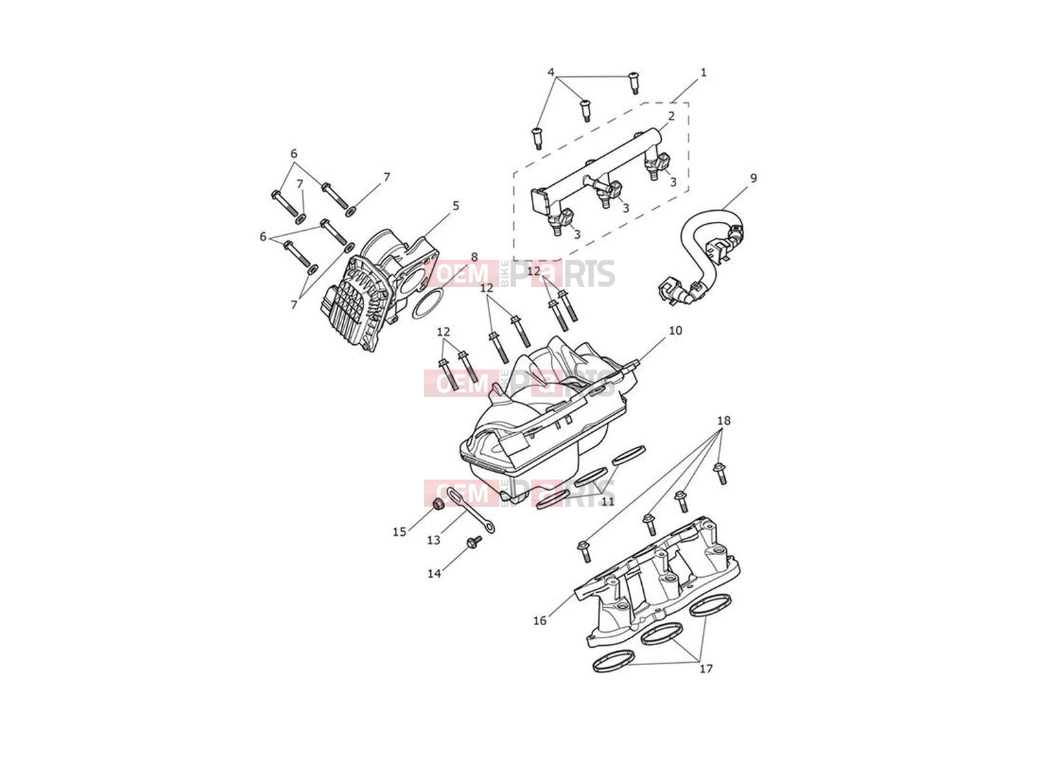 Triumph 2022 Trident 660 Throttle Bodies