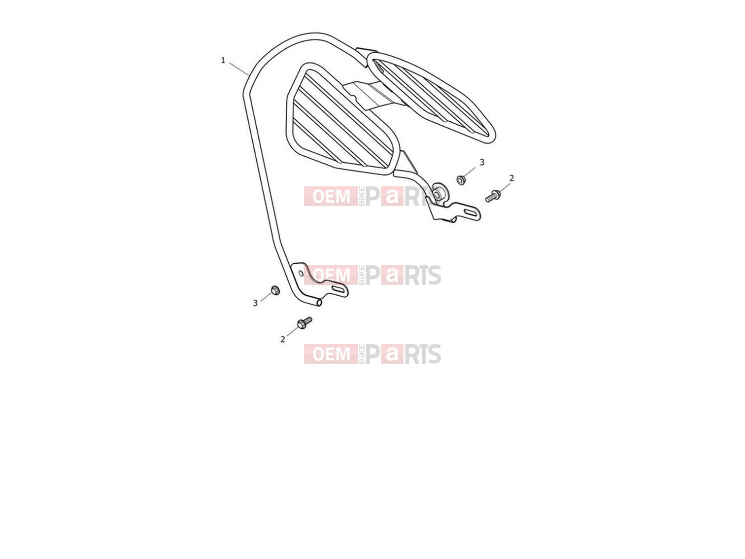 Triumph 2022 Trident 660 Saree Guard