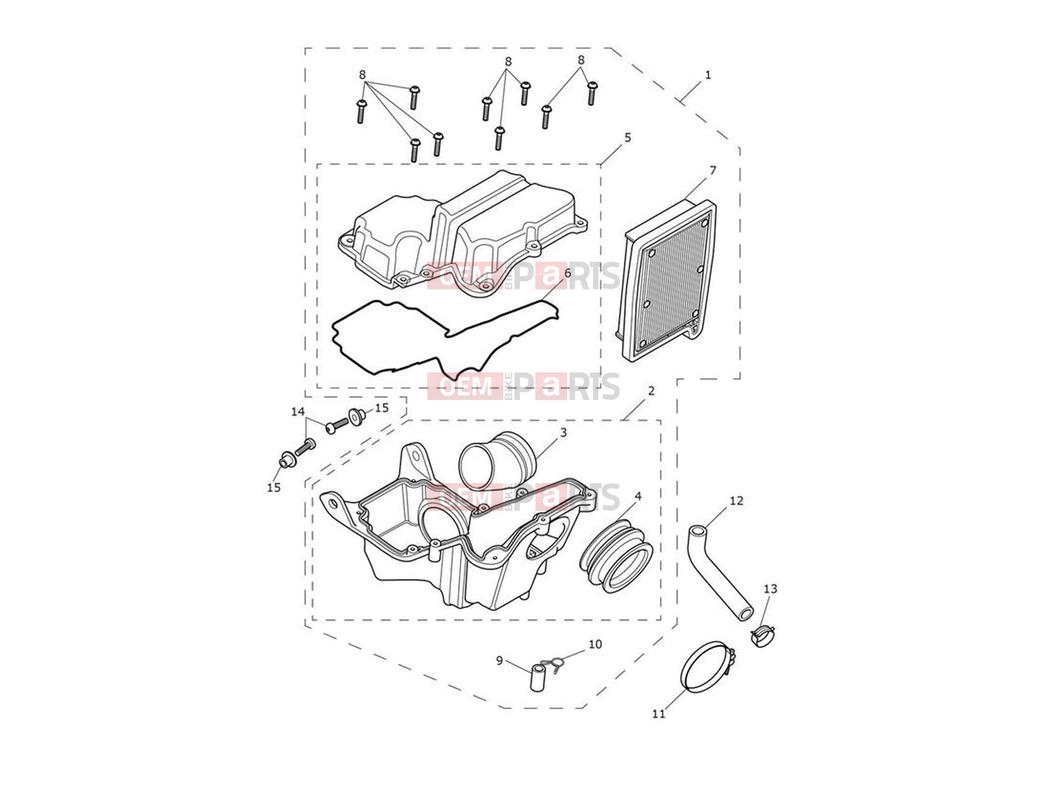 Triumph 2022 Trident 660 Airbox Assembly